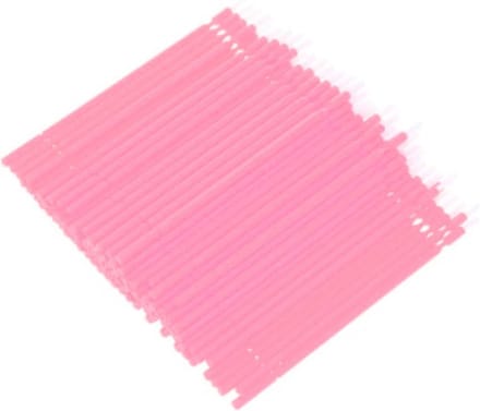 Kwastjes Tanden Bleken - Roze 100 stuks - Brush applicators