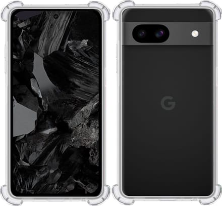 Hoesje geschikt voor Google Pixel 8a – Extreme Shock Case – Case Transparant