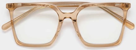 GLAS Adella leesbril sterkte +3.00 Caramel - Acetaat - Core-wire - Groot D-vormig montuur