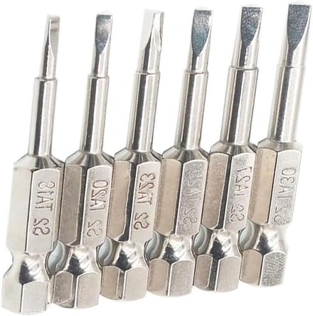 Driehoekig magneetbitset van 6 stukken