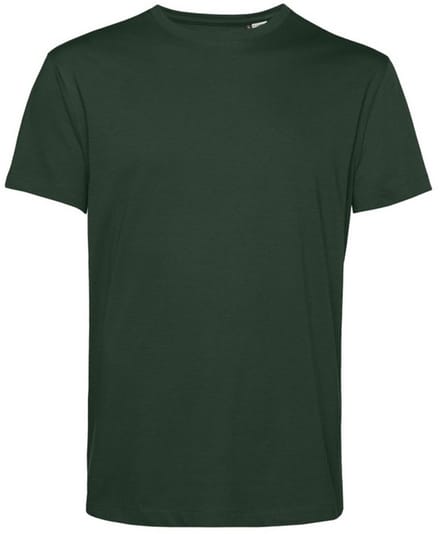 B&C Heren Organisch E150 T-Shirt (Bosgroen)