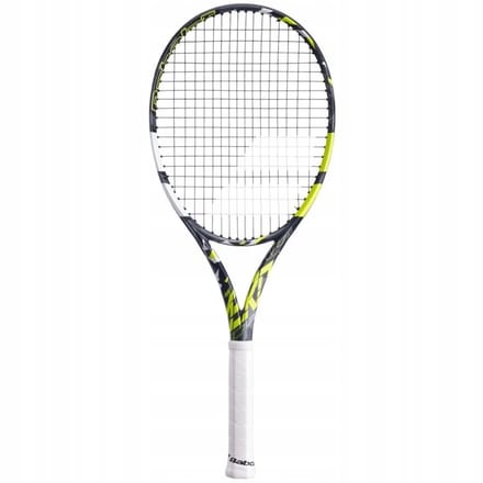 Babolat Pure Aero Lite Tennisracket - Grijs/Geel/Wit - Maat L2