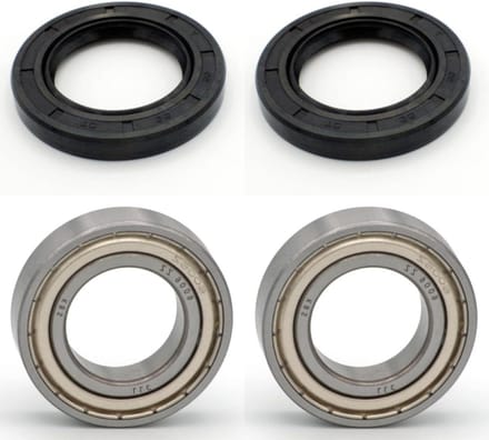 Wiellager set - Achteras lagers - Motoronderhoud - Met stofafdichting - 2 lagers 2 ringen - Niet gespecificeerd
