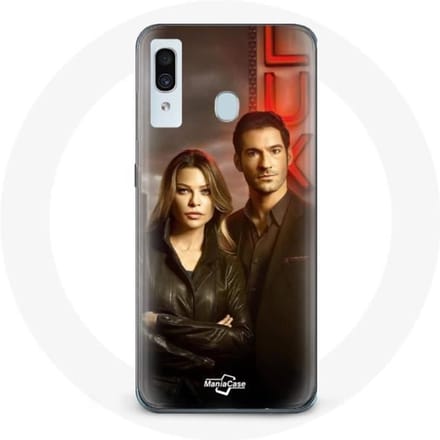 Coque pour samsung galaxy A30 Lucifer Morningstar Série Saison 3