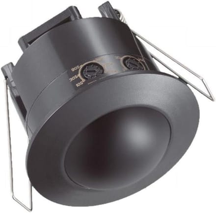 Bewegingssensor voor Plafond - Max. 500W LED - Zwart