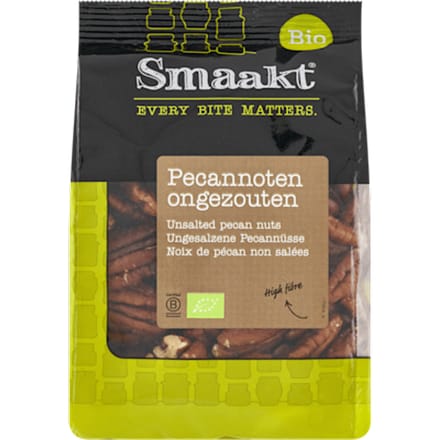 Pecannoten ongezouten bio