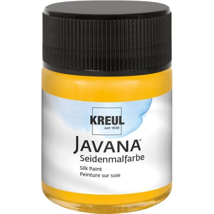 KREUL Javana Zijdeverf, 50 ml - Zonnegeel