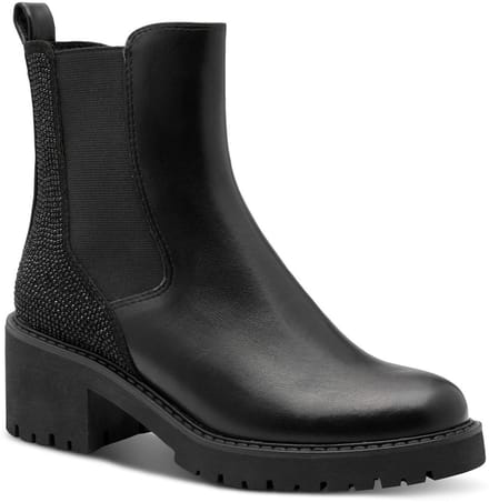 Marco Tozzi Dames Chelseaboot 2-25415-45 001 F-breedte Maat: 37 EU