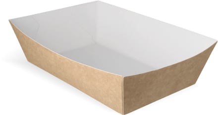 Snackbak Kraft A50 160x110x40mm 50 stuks