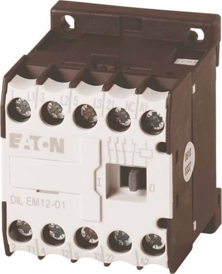 Eaton DILEM12-01-G(24VDC) Vermogensbeveiliging DC-circuit 3x NO 5.5 kW Met hulpcontact Geschikt voor merk (relais): Eaton Piece 1 stuk(s)