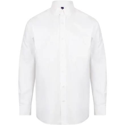 Shirt met lange mouwen Henbury Classic Oxford