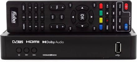 FUBA ODE8600 DVBT/T2 HEVC-decoder, ideaal voor ontvangst van het nieuwe DVB T2-signaal