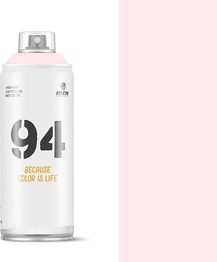MTN94 Supernova Roze spuitverf - 400ml lage druk en matte afwerking