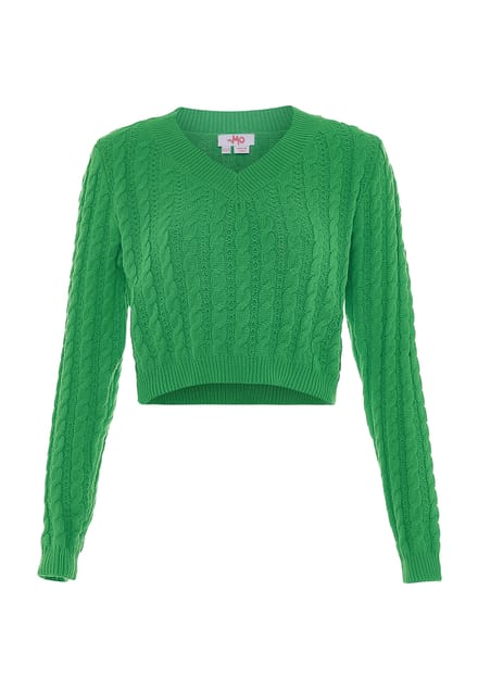 Mymo Jumper Dames Grasgroen
