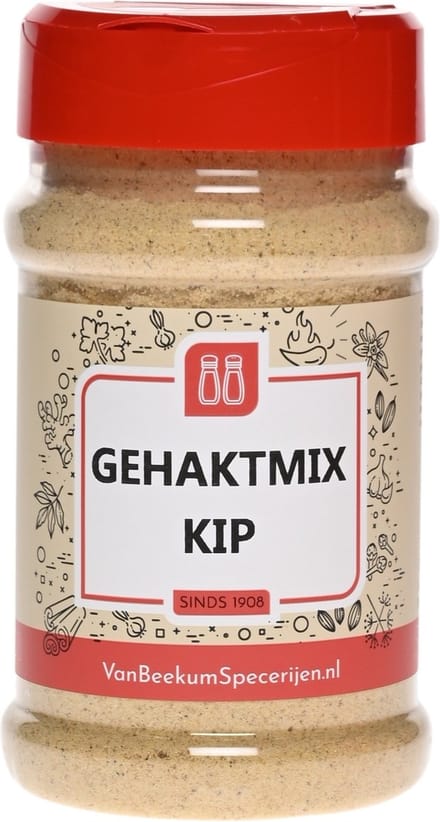 Van Beekum Specerijen - Gehaktmix Kip - Strooibus 160 Gram