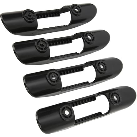 ABS Plastic Kajak Peddel Clip Universele Boot Peddel Houder Accessoire met Schroeven Zwart black
