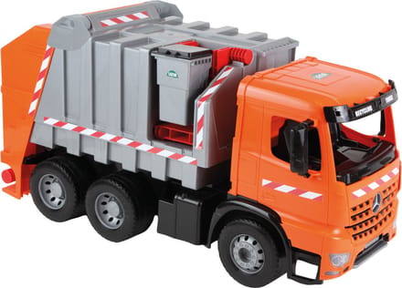 Lena Vuilniswagen Giga Trucks 71 Cm Oranje