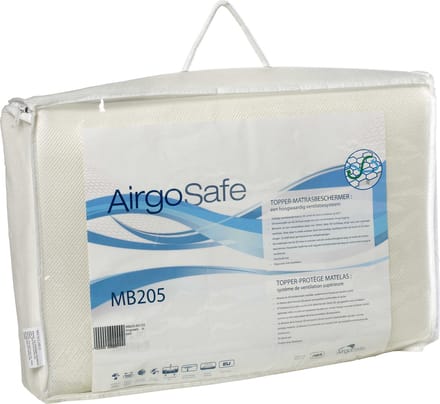 ABZ - Topper Airgosafe - 160x200 - Wit