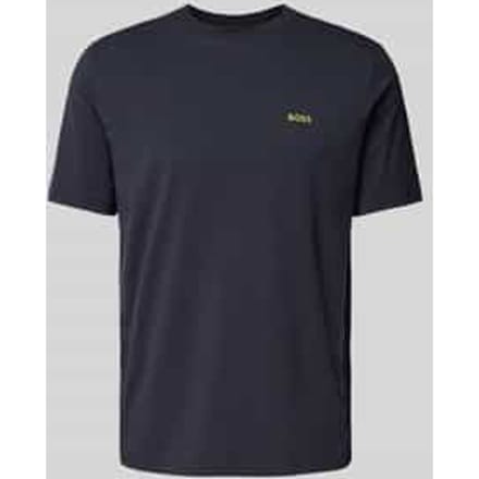 T-shirt met labelprint