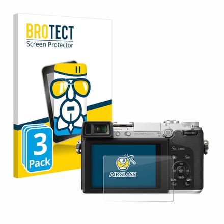 Screenprotector 3 Stuks voor Panasonic Lumix DMC-GX7 Beschermglas transparant