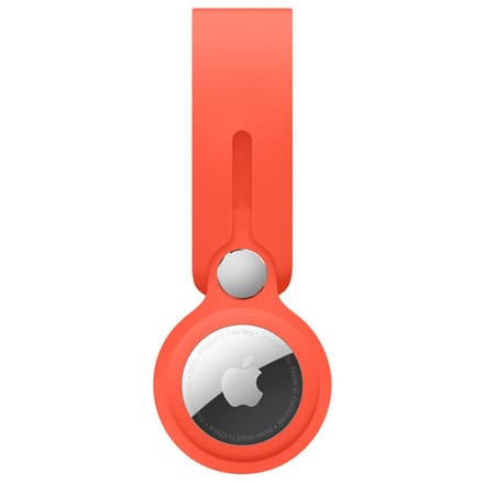 Silicone Loop voor de Apple AirTag - Electric Orange