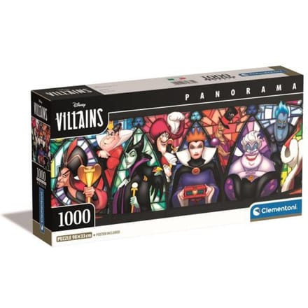 Clementoni - Puzzel - 1000 Stukjes - Disney Panorama Dorp - Vanaf 14 Jaar