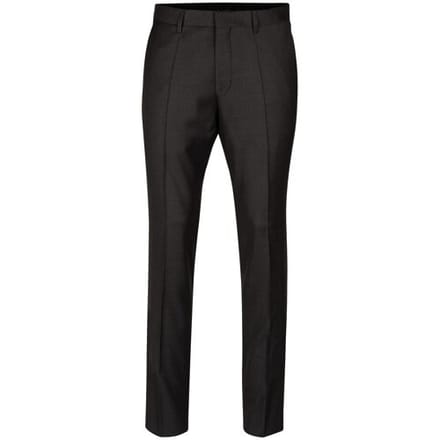 Roy Robson Broek Smooth Uni Super 130's Antraciet / male