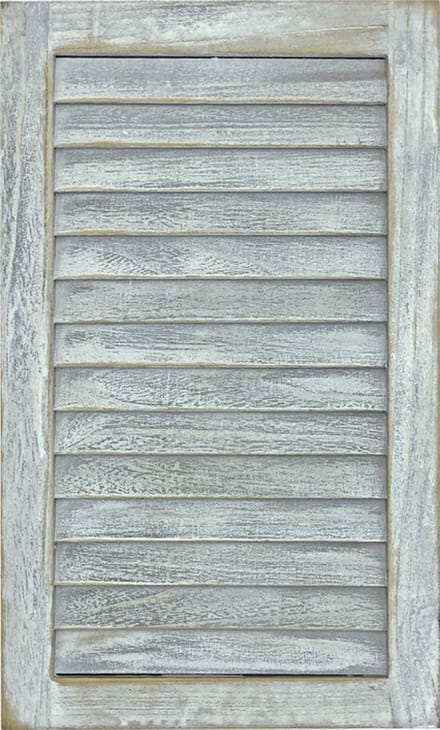 Lavandoux - Louvre Shutter Paneel - Vintage - 48 x 29 cm