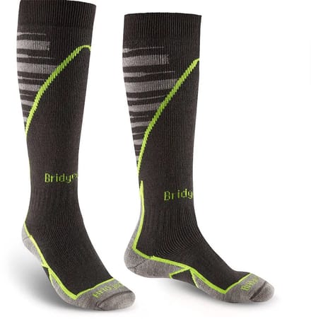 Bridgedale Heren Skisokken Mid Weight PLUS Gunmetal