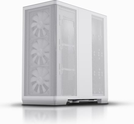 APNX C1 PC Behuizing - Mid-Tower ATX Gaming Case - Tempered Glass Zijpaneel - Wit