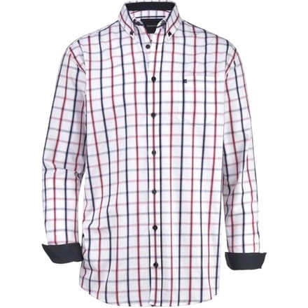 Babista herren Overhemd - 45/46 - rood - Plus Size