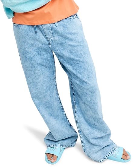 Roxy Saltwater Spijkerbroek Blauw 30 Vrouw