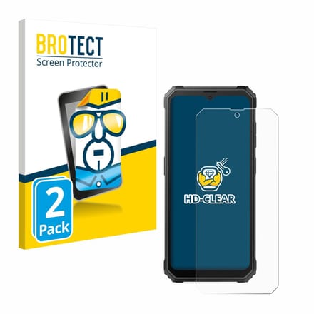 BROTECT - Screenprotector voor Blackview BV4800 SE - Folie Beschermfolie transparant 2 Stuks