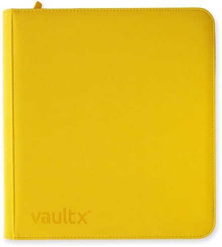 Vault X 12-Pocket Exo-Tec® Zip Binder - Verzamelmap - 480 Kaarten/Geel