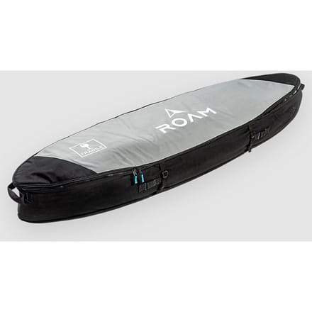 ROAM Coffin 8'6 Doppel Triple Surfboard Tas grijs