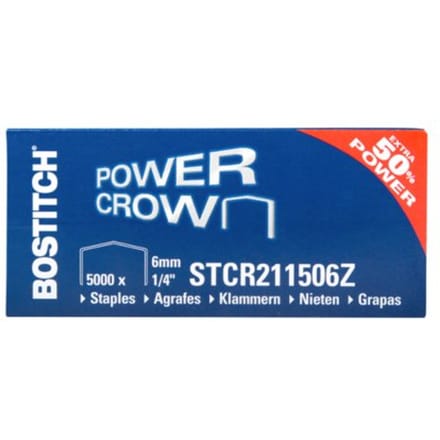Nieten Bostitch B8 staal STRC2115 6mm gebogen rug 5000 stuks