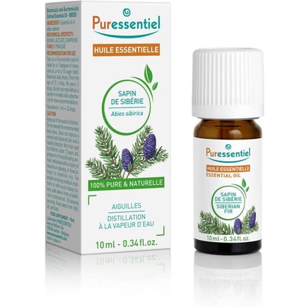 Puressentiel Siberische Spar Bio Etherische Olie 10 olie