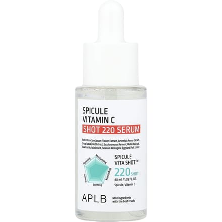 APLB, Spicule Vitamine C Shot 220 Serum, 40ml (1.35 fl oz) white
