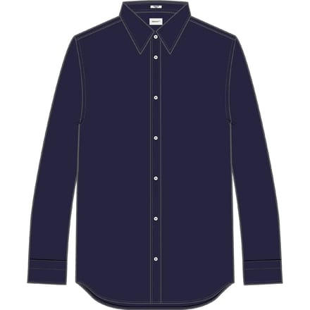 Satin Lange Mouwen Shirt Gant