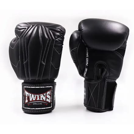 Twins BGVL14 Bokshandschoenen 14 oz – Zwart – Premium – Echt Leer