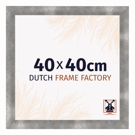 Fotolijst 40x40 cm - MDF - Metaal Vintage - Praag