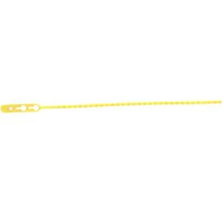 Sluitstrips, 245 x 4,0 mm, geel