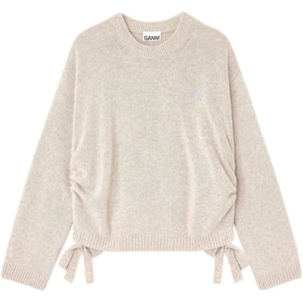 Ganni Shirts Beige