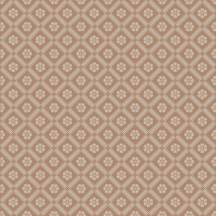 Boråstapeter Vliesbehang 4819 - New Heritage - Klassiek Rood - 53cm x 10.05m
