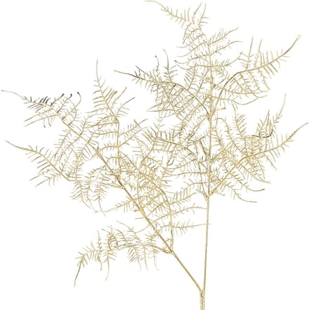 Kunstvaren Kerst siervaren champagne 54cm 2st