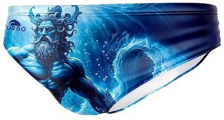 Turbo Poseidon God Wp Zwemslip Blauw M Man
