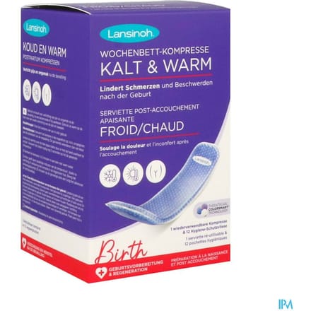 Lansinoh Kraamverband Verzachtend Koud/warm