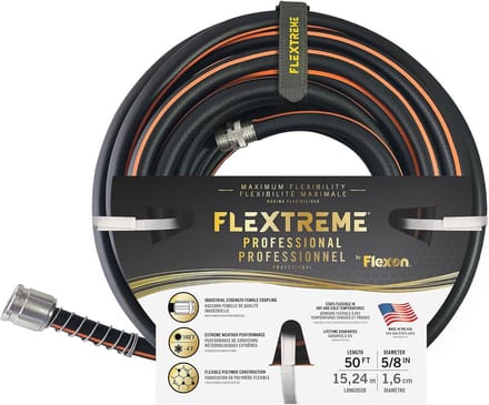 Flexibele Rubber Tuinslang 15,2 m - Knikvrij en Temperatuurbestendig