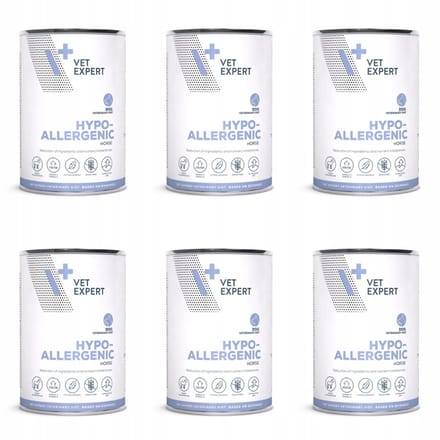 VetExpert - Hypoallergene Hondennatvoer - Konijn - 6 x 400g