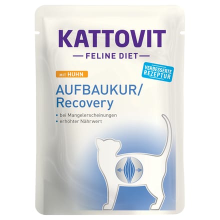 Kattovit - Feline Dieet Pouch Cure/Recovery 24x85g - Kip